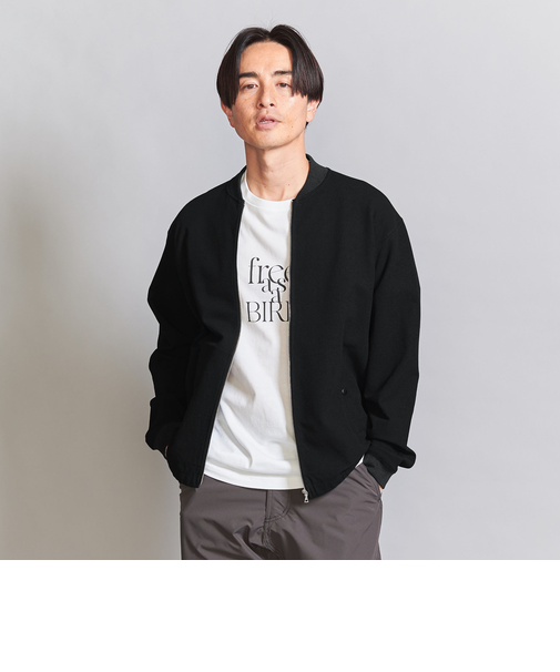 ミラノリブ ライト ジップ ブルゾン