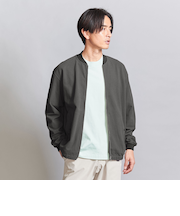 ミラノリブ ライト ジップ ブルゾン