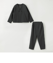 ノーカラージャケット + タックパンツ セット / キッズ 140cm-160cm