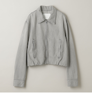 ＜ASTRAET＞11.5オンス ジップ デニムブルゾン