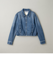 ＜ASTRAET＞11.5オンス ジップ デニムブルゾン