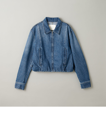 <ASTRAET>11.5オンス ジップ デニムブルゾン