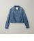 ＜ASTRAET＞11.5オンス ジップ デニムブルゾン