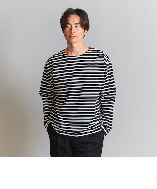 クリスピー コットン バスクシャツ