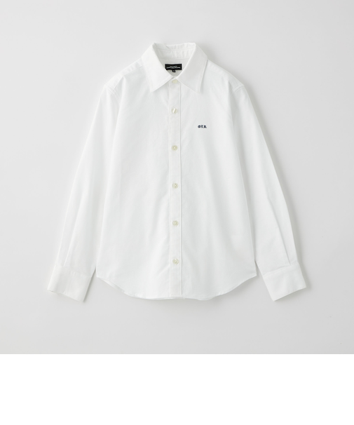 オックスシャツ ロングスリーブ / キッズ 140cm-160cm