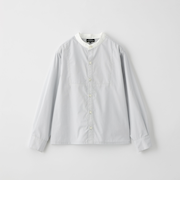 バンドカラー シャツ ロングスリーブ / キッズ 140cm-160cm