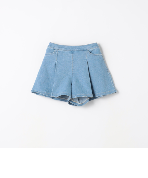 ストレッチデニム キュロット / キッズ  100cm-160cm - ストレッチ -