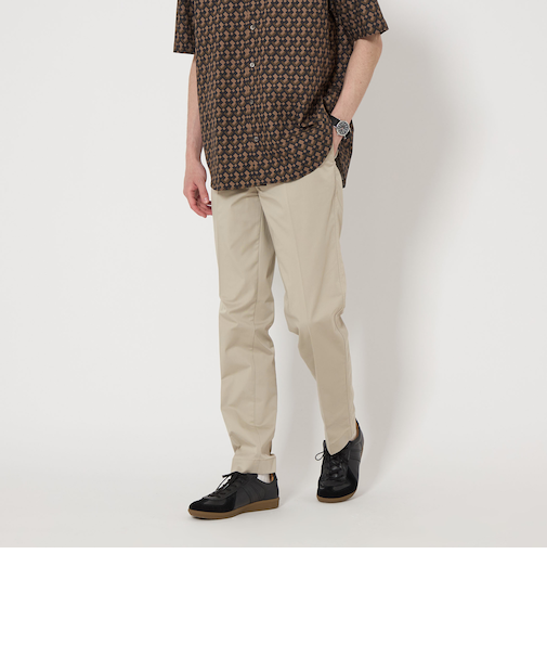 TC サテン スマートレッグ パンツ -ストレッチ-