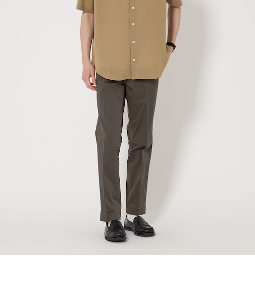 TC サテン スマートレッグ パンツ -ストレッチ-