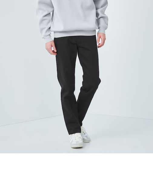 サテン コンフォートフィット パンツ