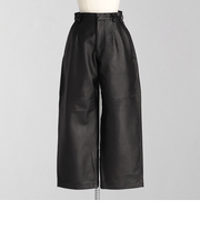 ＜LOEFF＞ラムレザー パンツ