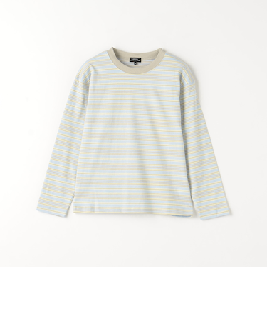 マルチボーダー プルオーバー ロングスリーブ / キッズ  140cm-160cm