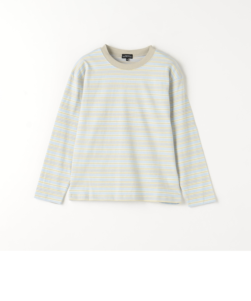 マルチボーダー プルオーバー ロングスリーブ / キッズ  140cm-160cm