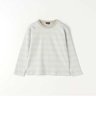 マルチボーダー プルオーバー ロングスリーブ / キッズ  100cm-130cm