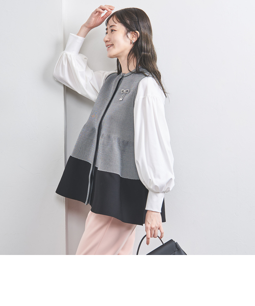 P リボンブローチ ニットベスト｜ユナイテッドアローズ アウトレットの