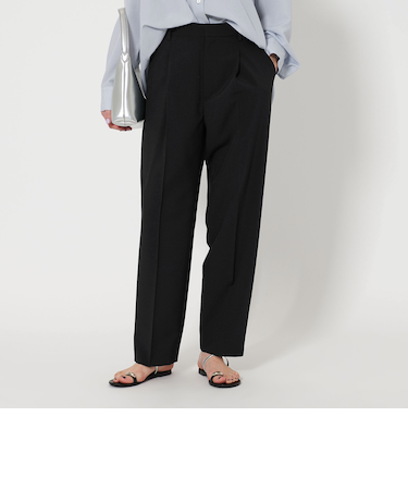 タック テーパード パンツ -接触冷感/吸水速乾/防シワ-