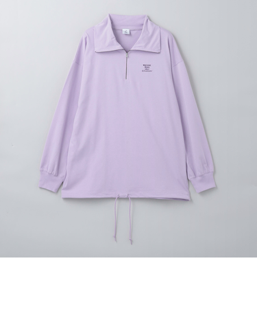 <Americana × 6(ROKU)>HALF ZIP PULLOVER/カットソー