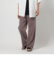 フェード ピケ 5ポケット ストレート パンツ