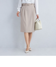 サラフール ベルト タイト スカート -マシンウォッシャブル・ストレッチ・UVカット-