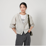 ナイロン フード ドローストシャツ -UVカット-