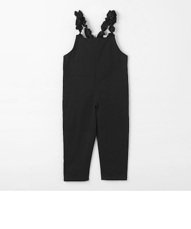 【別注】＜Pluckys＞サロペット（ブラック） / キッズ  100cm-130cm