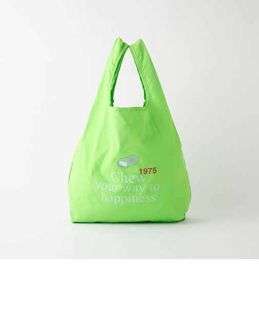 【別注】＜ハイチュウ×FRUIT OF THE LOOM×GLR＞パッカブル トートバッグ