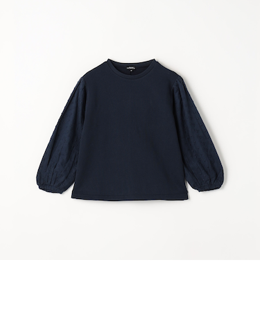 裏毛×ローン レース プルオーバー / キッズ 100cm-130cm