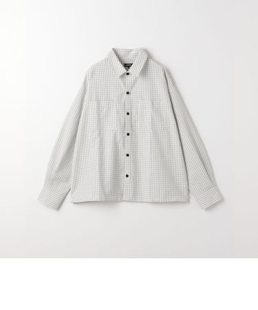 チェック ボックス シャツ / キッズ 140cm-160cm