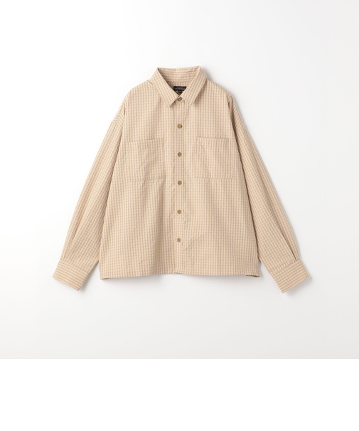 チェック ボックス シャツ / キッズ 140cm-160cm