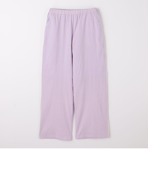 ジャカード パイピング ワイドパンツ / キッズ  140cm-160cm