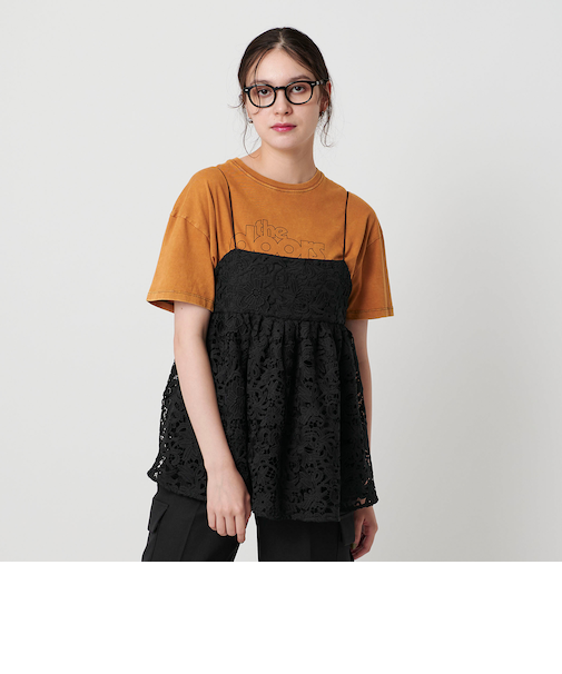 ポリエステル レースキャミソール