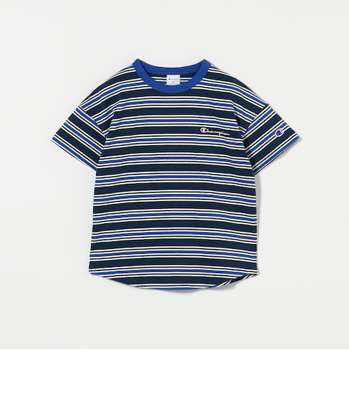 ＜Champion＞ボーダー ショートスリーブ Tシャツ / キッズ  110cm-130cm