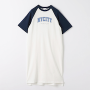 ラグランT ワンピース / キッズ  140cm-160cm