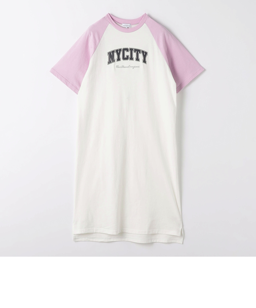 ラグランT ワンピース / キッズ  140cm-160cm