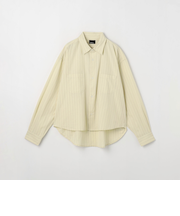 ＜GLR or＞ショート丈 ストライプ 長袖 シャツ