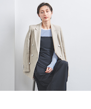 リネン ブレザー ジャケット