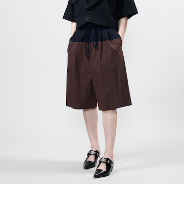 ＜ASTRAET＞コンビ ワイド ハーフパンツ