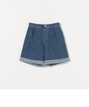 デニム タック キュロットパンツ / キッズ  100cm-160cm