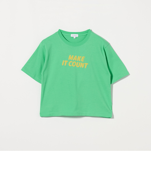 幾何学 総柄プリント Tシャツ / キッズ  100cm-130cm