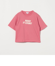 幾何学 総柄プリント Tシャツ / キッズ  100cm-130cm