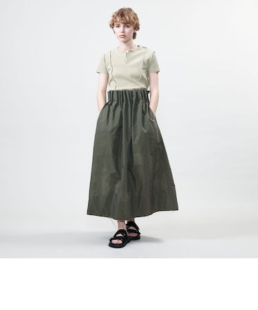 <ASTRAET> タック 2WAY ロングスカート