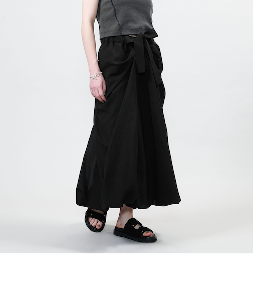 ＜ASTRAET＞バルーン 2WAY ロングスカート