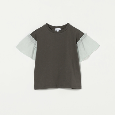 楊柳スリーブ Tシャツ / キッズ  100cm-130cm