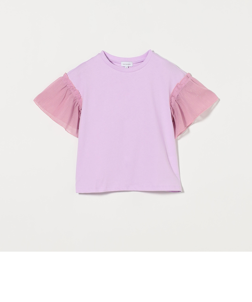 楊柳スリーブ Tシャツ / キッズ 100cm-130cm