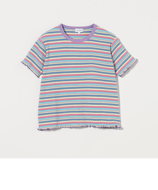 テレコ マルチボーダーＴシャツ / キッズ  100cm-130cm