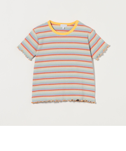 テレコ マルチボーダーＴシャツ / キッズ  100cm-130cm