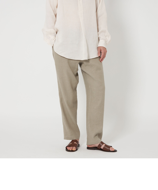 <SOVEREIGN>シルク リネン パジャマパンツ