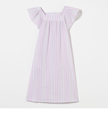 マルチストライプ ワンピース  / キッズ  100cm-130cm