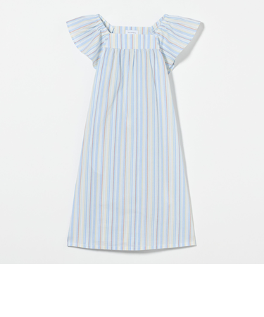 マルチストライプ ワンピース  / キッズ  100cm-130cm