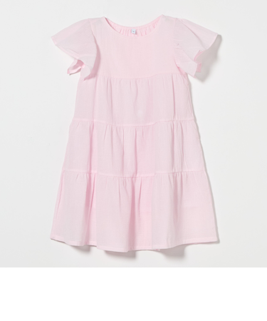 ローン ティアード ワンピース / キッズ  100cm-130cm